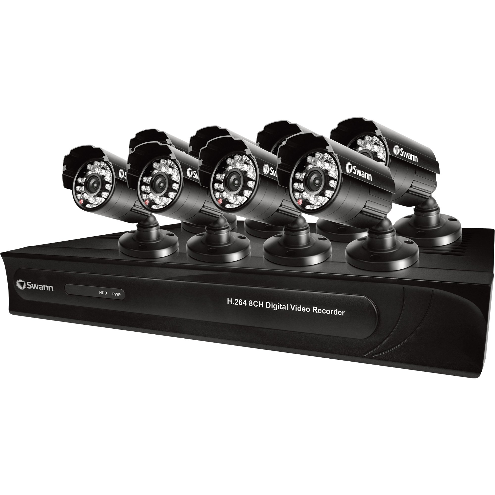 Swann Communications Professional Widescreen Security System — 8 Channels, 8 Cameras, 960H Resolution, Model# SWDVK-832508-US